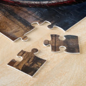 racefietel op acryl - amerikaanse achtergrond legpuzzel (Zijkant)