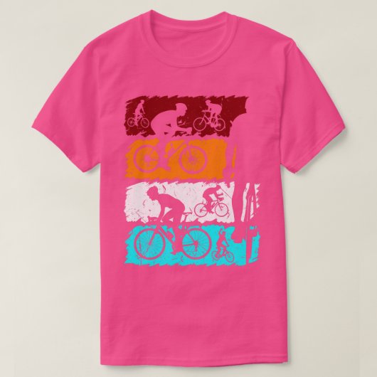  racefietser t-shirt (Design voorkant)