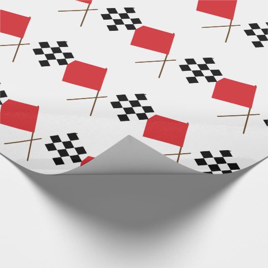 Raceflakken Cadeaupapier (Hoek)