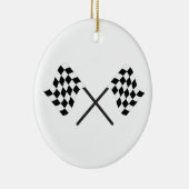 Raceflakken Keramisch Ornament (Rechts)