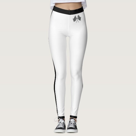 Raceflakken Leggings (Voorkant)