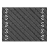 Raceflakken ontwerpen op Stripes Carbon Style Tafelkleed (Voorkant (Horizontaal))