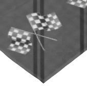 Raceflakken ontwerpen op Stripes Carbon Style Tafelkleed (Gekanteld)