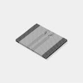 Raceflakken op stripes Carbon Fiber-achtige stijl Post-it® Notes (Schuin)
