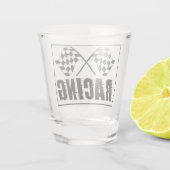 Raceflakken Shot Glas (Achterkant)
