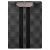 Racefluiken in koolstofvezelstijldecor klembord (Voorkant)