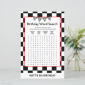 Racefmoederlijk spel met racewagens (Staand voorkant)