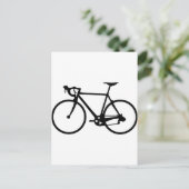 racefoets - racerfiets briefkaart (Staand voorkant)