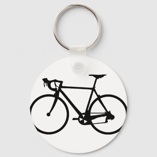 racefoets - racerfiets sleutelhanger (Voorkant)