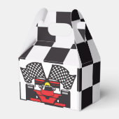 Racefraceerdoos voor autoontwerp bedankdoosjes (Achterkant)