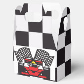 Racefraceerdoos voor autoontwerp bedankdoosjes (Geopend)