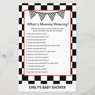Racefraceergom Baby shower