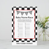 Racefraceergom Baby shower (Staand voorkant)