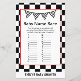 Racefraceergom Baby shower