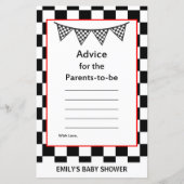 Racefraceergom Baby shower (Voorkant)