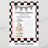 Racefraceergom Baby shower (Voorkant)