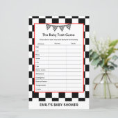 Racefraceergom Baby shower (Staand voorkant)