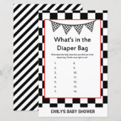 Racefraceergom Baby shower (Voorkant / Achterkant)