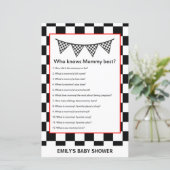 Racefraceergom Baby shower (Staand voorkant)