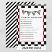 Racefraceergom Baby shower (Voorkant / Achterkant)