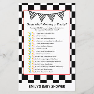 Racefraceergom Baby shower