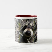 Racefraude Tweekleurige Koffiemok (Center)