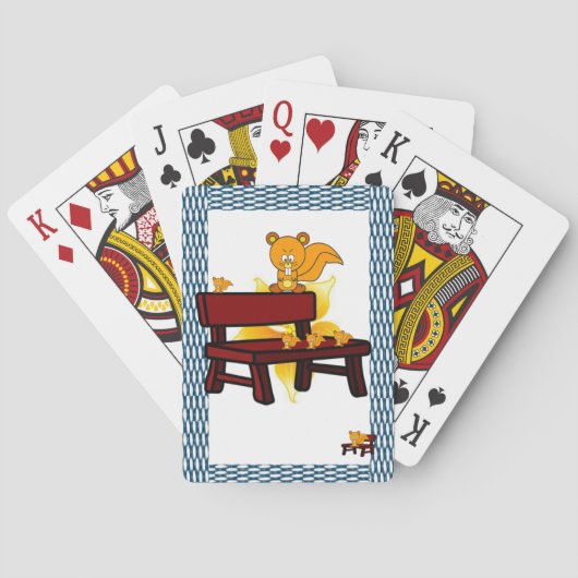 Racefspeelkaartdeck Speelkaarten (Achterkant)