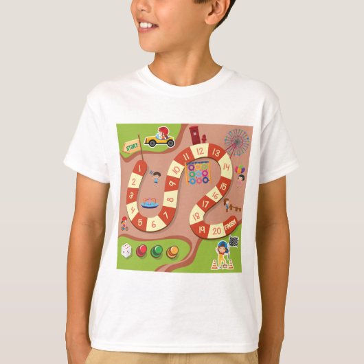 Racegame T-shirt (Voorkant)