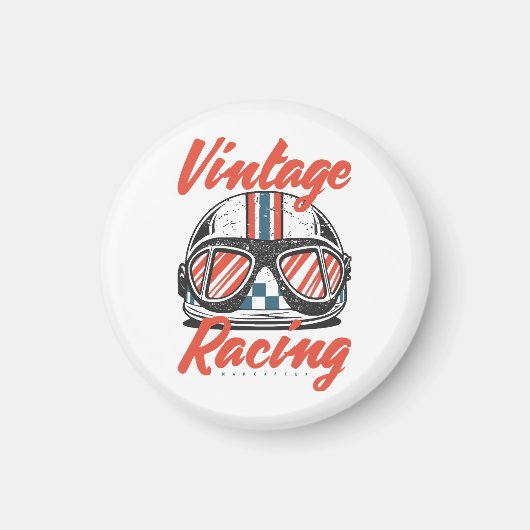 Racehelm Magneet (Voorkant)