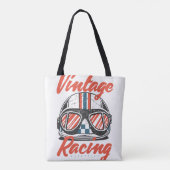 Racehelm Tote Bag (Achterkant)