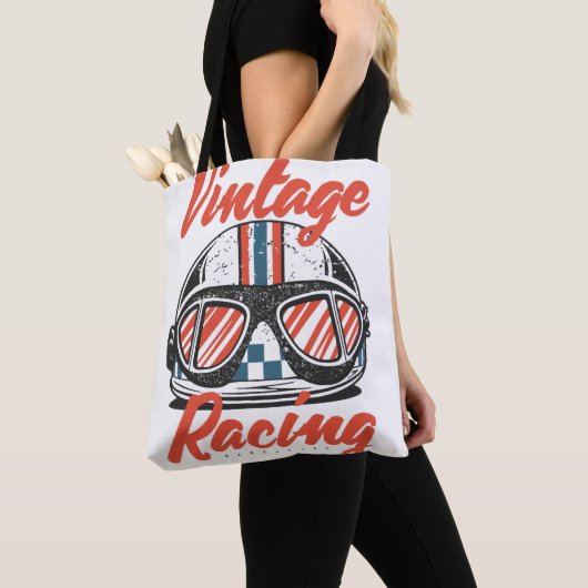 Racehelm Tote Bag (Dichtbij)