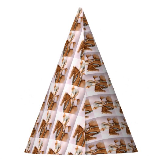 RaceHorse en Jockey Feesthoedjes (Achterkant)