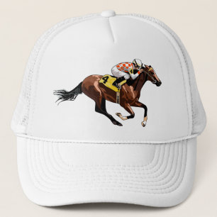 Racehorse en Jockey Trucker Pet