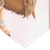 RaceHorse en JockeyWaterColor Tafelkleed (Gekanteld)