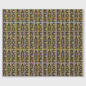 Racehorse, Equestrian Athlete Cadeaupapier (Vlak)
