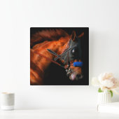 Racehorse-klokken Vierkante Klok (Huis)