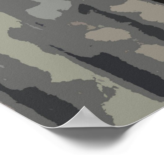 Racehorse met jockey in blauw Poster (Hoek)