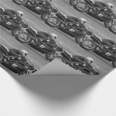 Racemotorfiets Cadeaupapier (Hoek)