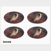  RACEMOTORFIETS. OVALE STICKER (Vel)