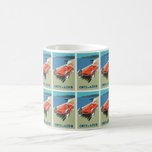  racen aan de Côte d'Azur Frankrijk Magische Mok (Center)
