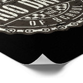 Racen door 100 dagen van school - Motorcycle Dir Poster (Hoek)