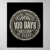 Racen door 100 dagen van school - Motorcycle Dir Poster (Voorkant)