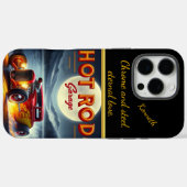 Racen door een maanverlicht landschap in een hete Case-Mate iPhone case (Achterkant (horizontaal))