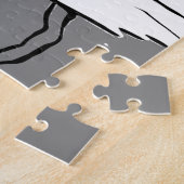 Racen door het water - Motorcross Rider Legpuzzel (Zijkant)