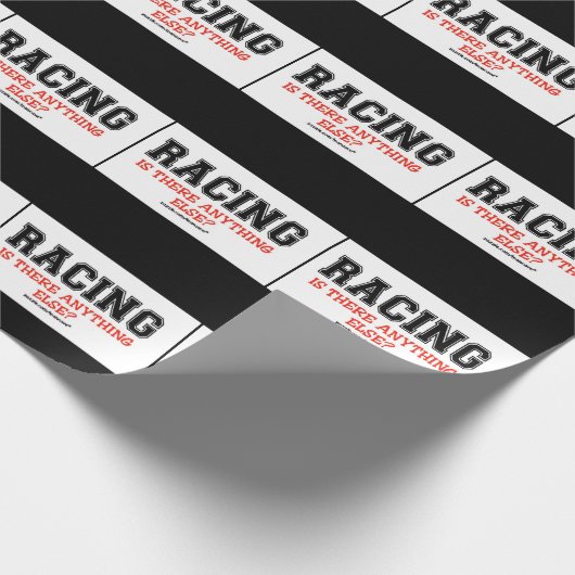 Racen iets anders cadeaupapier (Hoek)