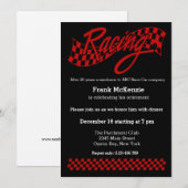 Racen, kies uw achtergrondkleur kaart (Voorkant / Achterkant)