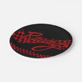 Racen, kies uw achtergrondkleur papieren bordje (Gekanteld)