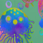 Racen met schildpadden behang (Zoom)