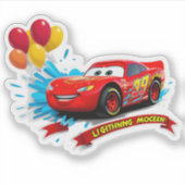 Racen naar een nieuw jaar! sticker (Voorkant)