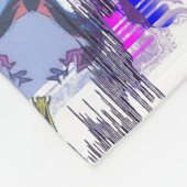 Racen naar scoot - Stuntscooter Fleece Deken (Hoek)